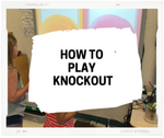 cover photo that reads, "How to Play Knockout"