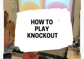 cover photo that reads, "How to Play Knockout"