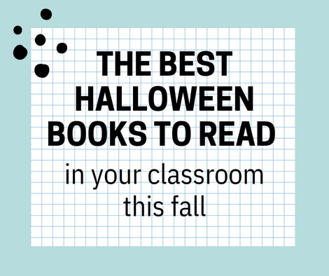 a cover image that says the best halloween books to read