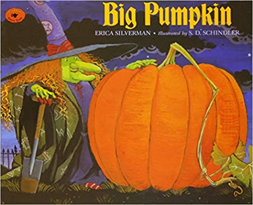 a picture of one of the halloween books - the cover of big pumpkin
