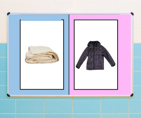the-difference-between-wants-and-needs-a-slide-showing-a-blanket-and-a-coat-on-pink-and-blue-background