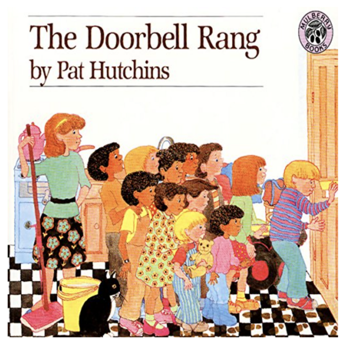math read alouds showing The Doorbell Rang